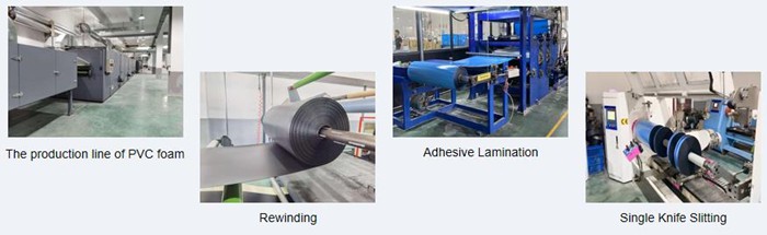 The process of PVC foam_