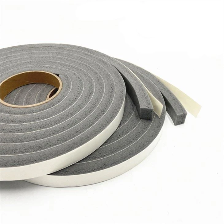 Gray Window Seal Foam Strip Tape